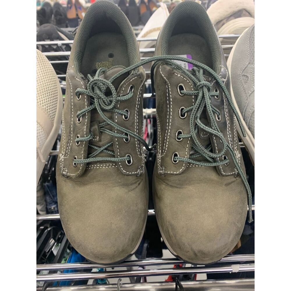 Red Wings Steel Toe Leather shoes, ladies 7.5